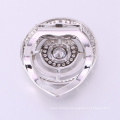 brooch back pins artificial diamond brooch sapphire blue big round brooch pin